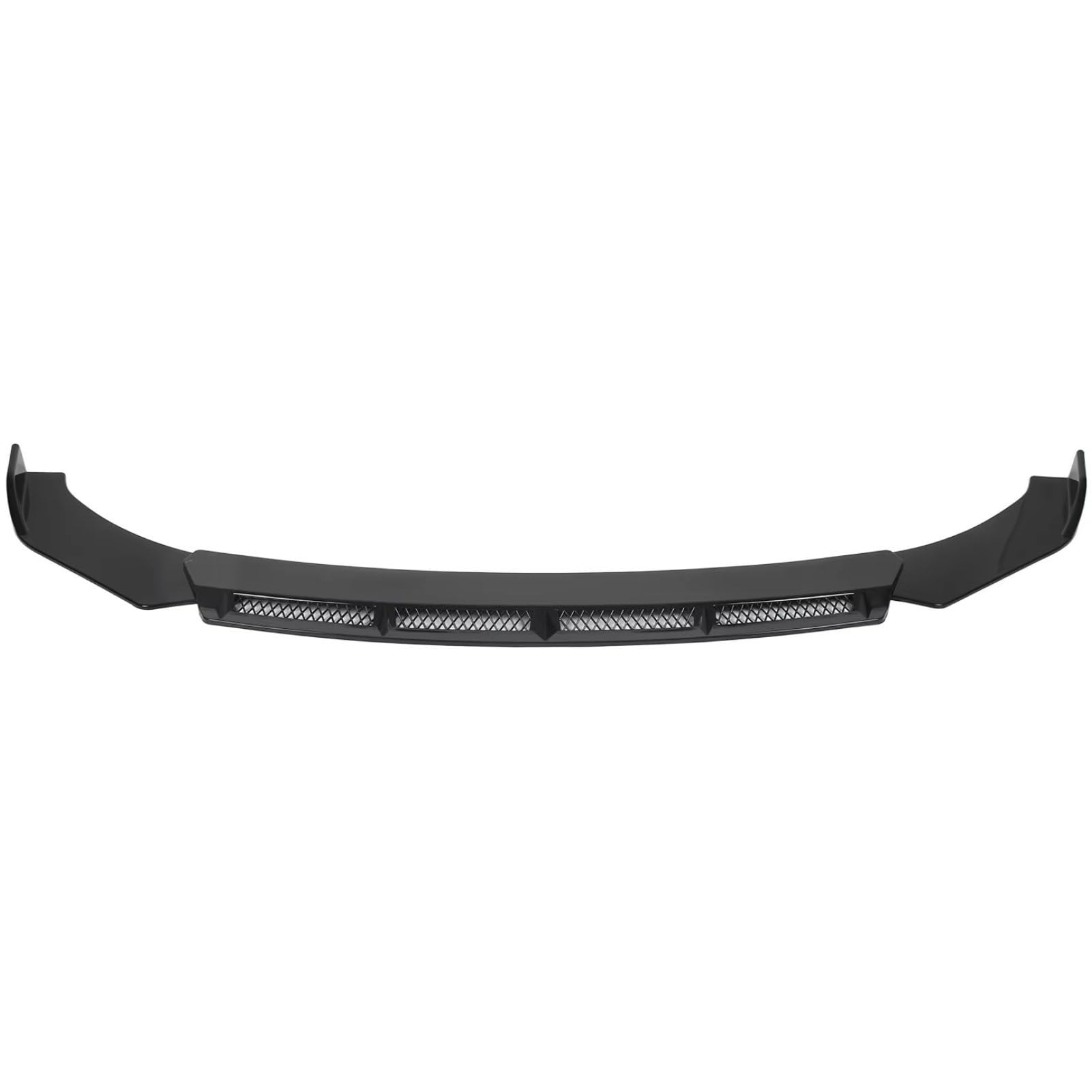 AcarKing Auto Heckspoiler Wing 3-teiliges Frontstoßstangen-Lippenkörper-Set Universal-Spoiler Für Flügel Auto-Modifikation Für Automobile Frontstoßstangen-Lippenkörper-Set Styling-Dekoration(Black) von AcarKing