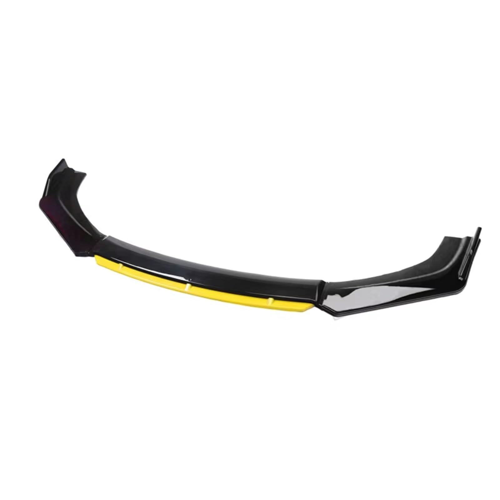 AcarKing Auto Heckspoiler Wing Auto Universal Front Schaufel Glanz Auto Vordere Stoßstange Lip Body Kit Vorne Unter Lippen Diffusor Spoiler Auto Außen Modifikation Zubehör(Yellow) von AcarKing