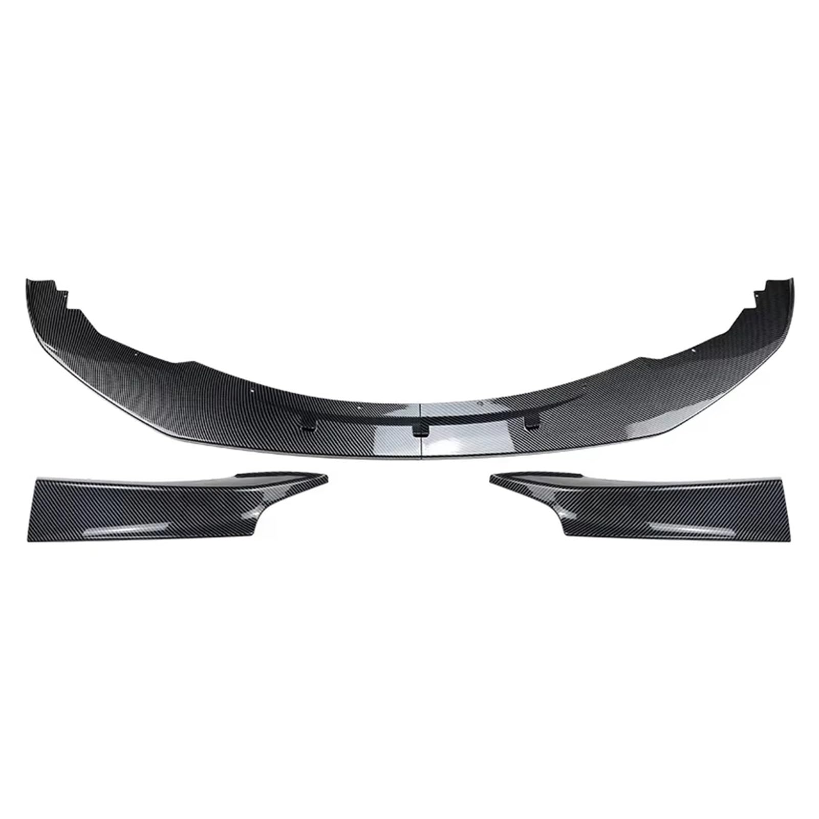 AcarKing Auto Heckspoiler Wing Kompatibel Mit Für F20 F21 2012 2013 2014 Auto-Splitter Frontstoßstange Lip Spoiler Body Kit Canard Cover TrimStyling Dekoration(Carbon 3) von AcarKing