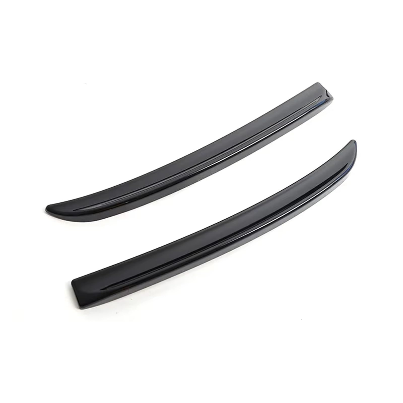 AcarKing Auto Heckspoiler Wing Kompatibel Mit Mini Für Cooper F56 F55 2014 2015 2016 2017 2018 2019 2020 2021 2022 2023 2024 2 Stück Schwarze Auto-Heckspoiler-Verlängerungslippenflossen(Black) von AcarKing