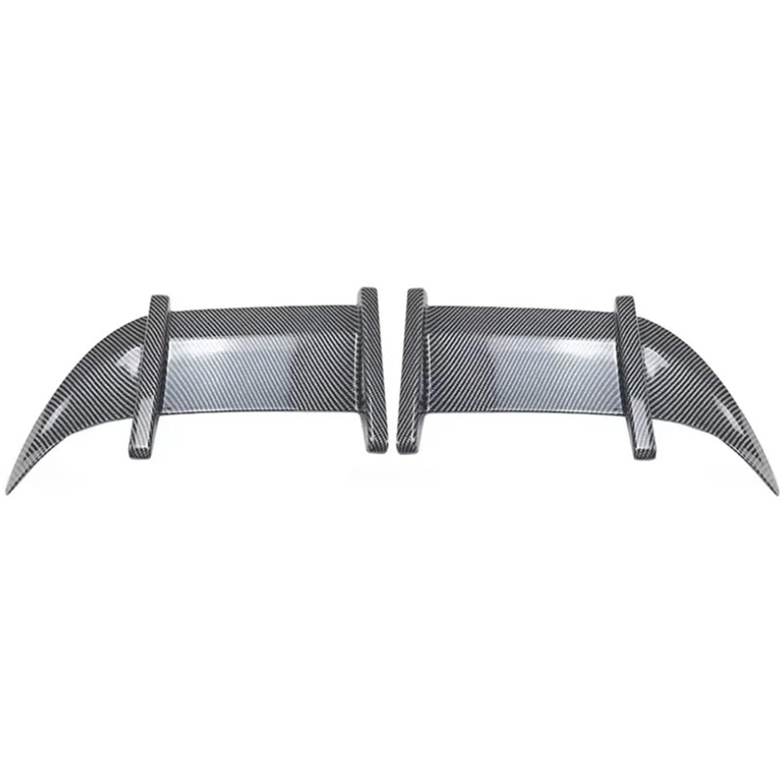 AcarKing Auto Heckspoiler Wing Kompatibel Mit Vw Für Golf MK7 MK7.5 2013 2014 2015 2016 2017 2018 2019 Heckscheibe Dach Auto Spoiler Flügel Schwarz Styling Dekoration(Carbon Fiber Look) von AcarKing