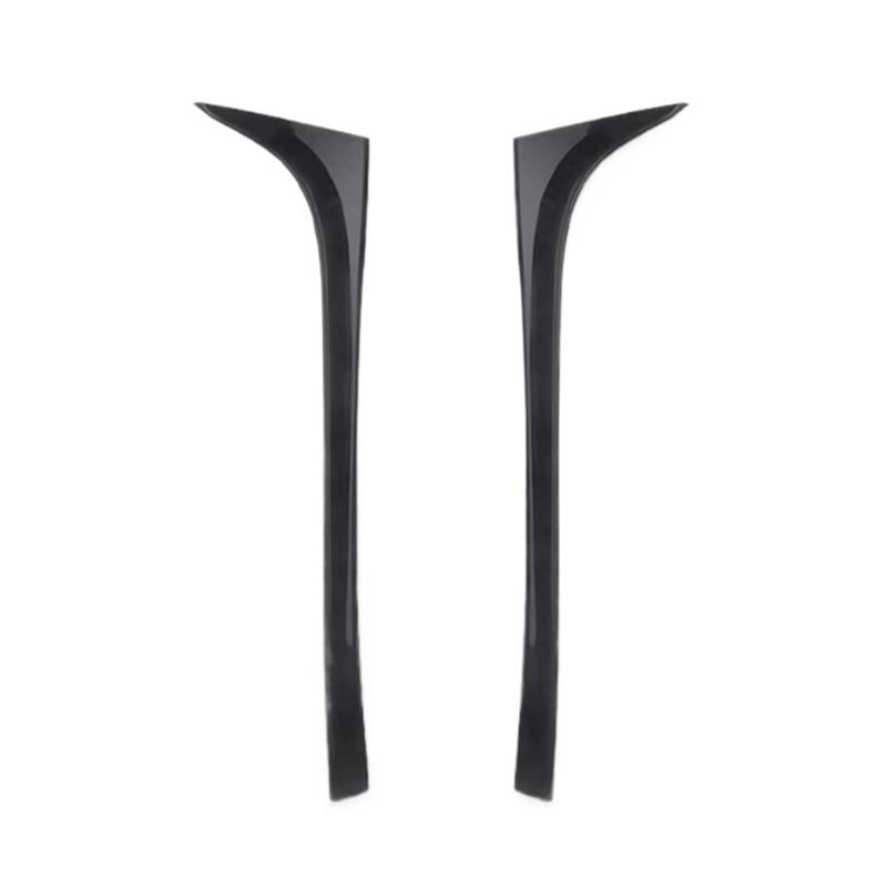 AcarKing Auto Heckspoiler Wing Kompatibel Mit Vw Für Golf MK7 MK7.5 2014 2015 2016 2017 2018 Glänzend Schwarz Heckscheibe Seitenspoiler Canard Canards Splitter-Zubehör(Black) von AcarKing