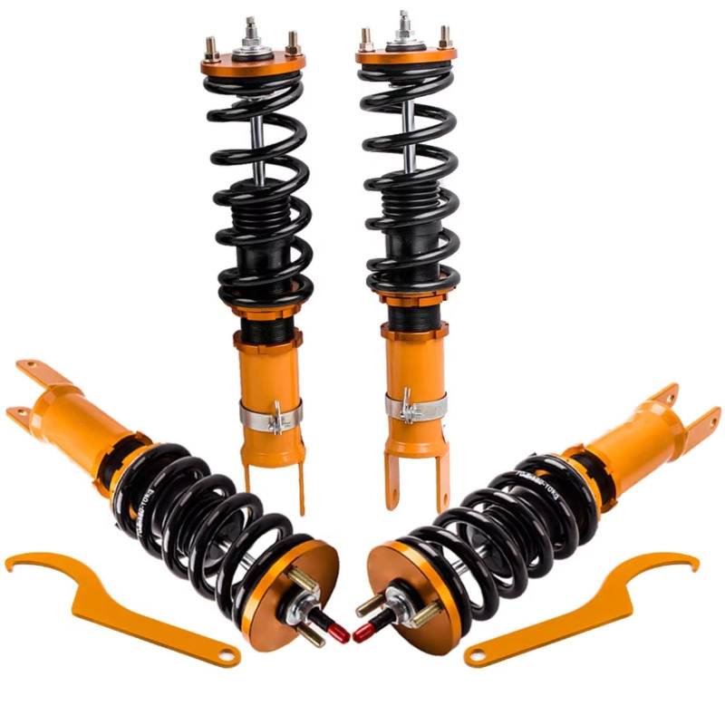 AcarKing Gewindefahrwerk Set Kompatibel Mit S2000 AP1 AP2 2000 2001 2002 2003 2004 2005 2006 2007 2008 2009 Tuning Coil Für Spring Shock Strut Coilovers Suspensions Auto Parts von AcarKing