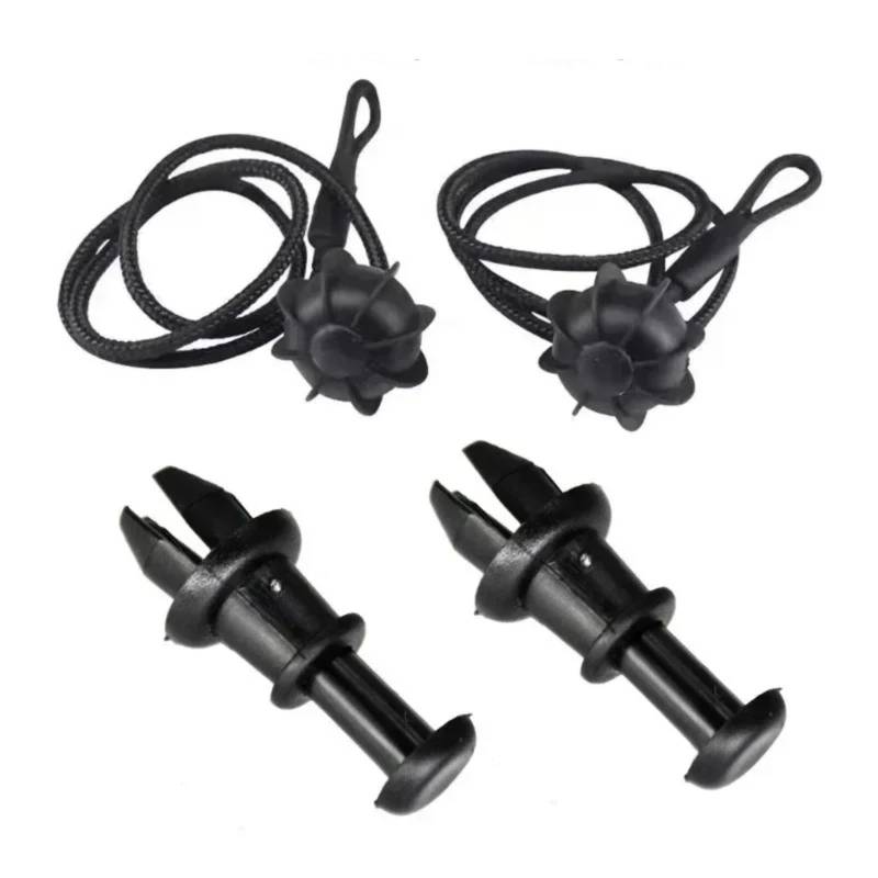 AcarKing Kompatibel Mit Seat Für Toledo 2005 2006 2007 2008 2009 Auto Paket Regal String Boot Stamm Clips Fach String Aufhänger Pivot Haken Strap Innen Kofferraum Halteband Auto von AcarKing