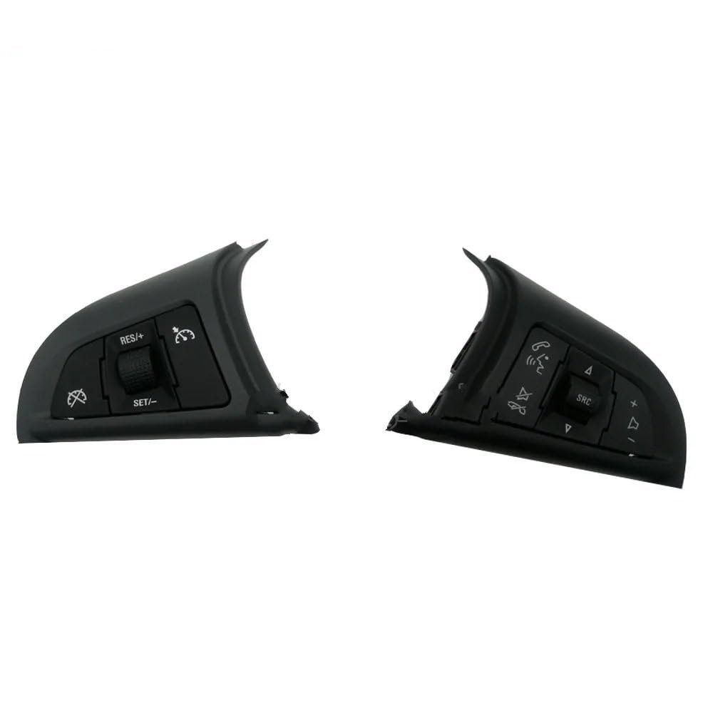 AcarKing Lenkradsteuerung Schalter Kompatibel Mit Chevrolet Für Cruze 2009 2010 2011 2012 2013 2014. Auto-Lenkrad-Audio-Lautstärkeschalter-Taste. Tempomat-Schalter-Taste.(1 Pair) von AcarKing