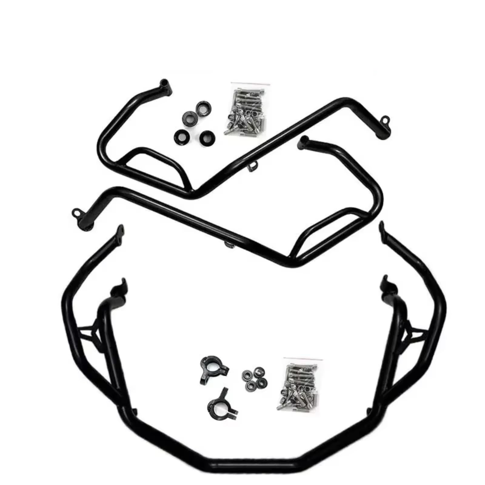 AcarKing Motor Sturzbügel Kompatibel Mit X-ADV750 2017 2018 2019 2020 Motorradrahmenschutz Stoßstangenzubehör Motorradmotorschutz Highway Crash Bar(Full Set) von AcarKing