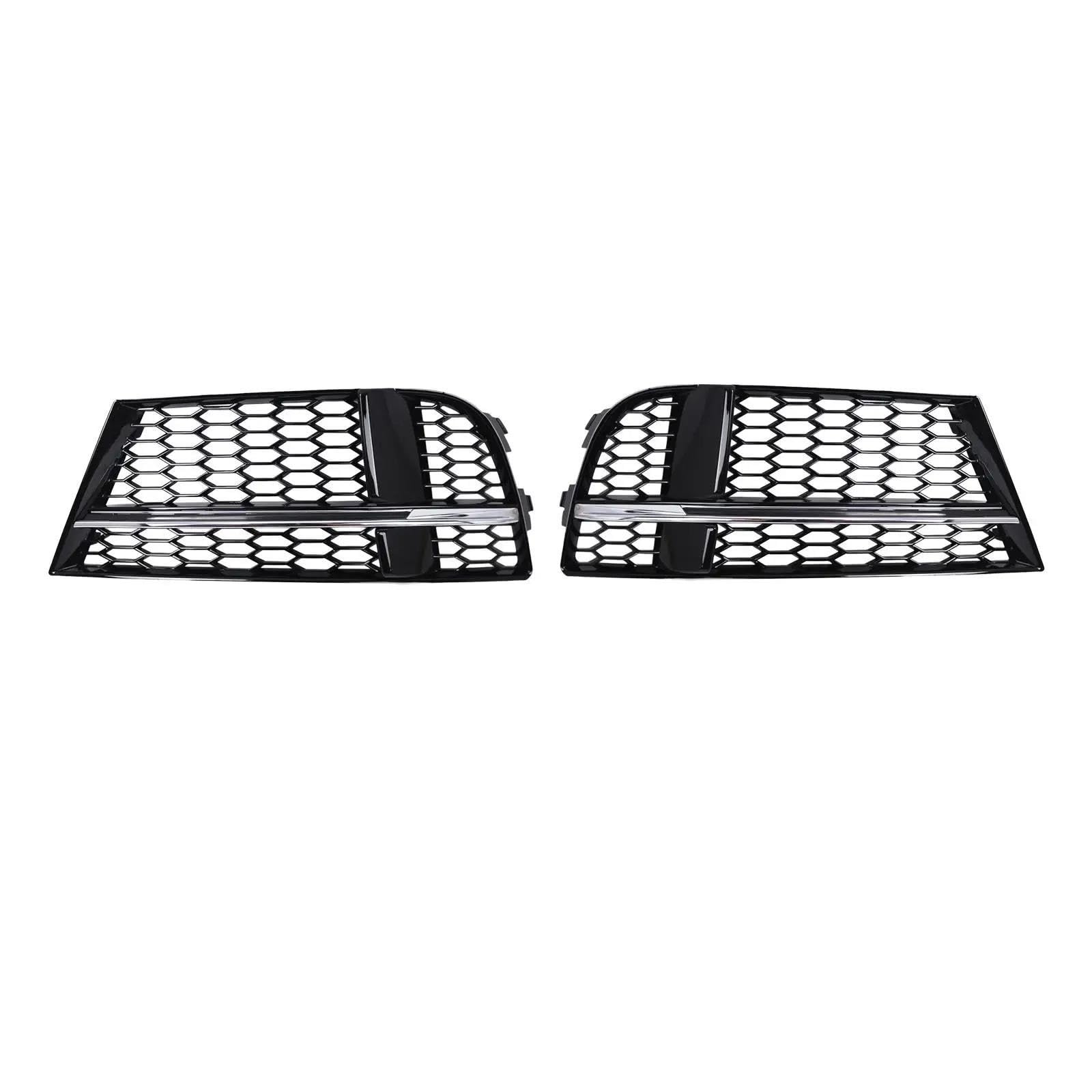 AcarKing Nebelscheinwerfer-Gitter Kompatibel Mit A3 2016 2017 2018 2019 2020 Auto Frontstoßstange Nebelscheinwerfer Kühlergrill Nebelgrill Frontstoßstange(1pair) von AcarKing