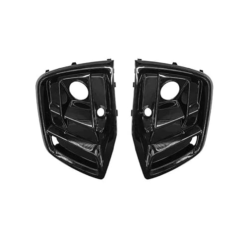 AcarKing Nebelscheinwerfer-Gitter Kompatibel Mit Q5 2021 2022 Auto Frontstoßstange Nebelscheinwerfer Kühlergrill Nebelscheinwerfer Grillabdeckung 80G807681682(Black,1 Pair) von AcarKing