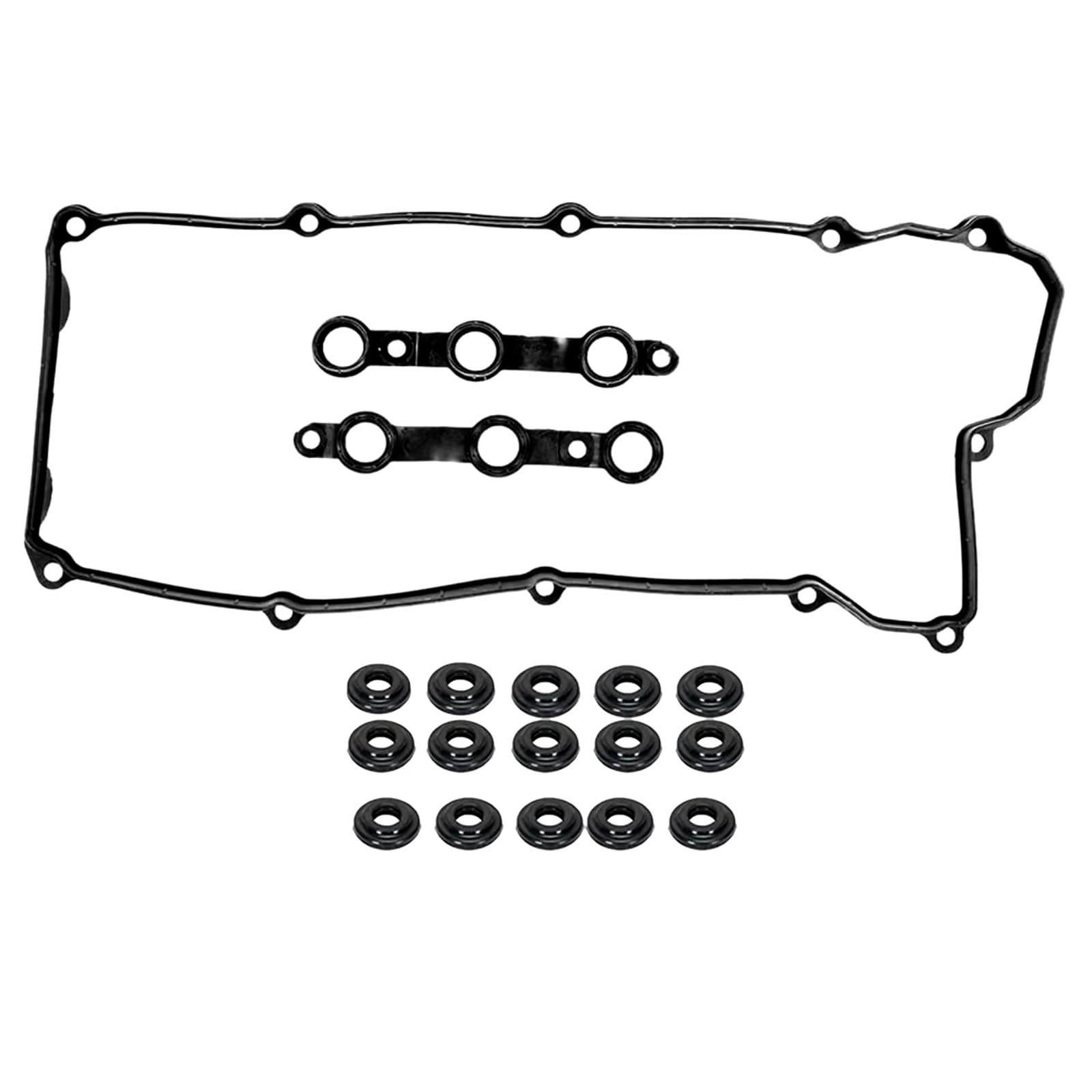 AcarKing Zylinderkopfdichtungen Kompatibel Mit 3 Serie Für Touring E46 1999 2000 2001 2002 2003 2004 2005 Auto Motor Ventildeckel Schraube Dichtung OEM:11129070532 11121437395 von AcarKing