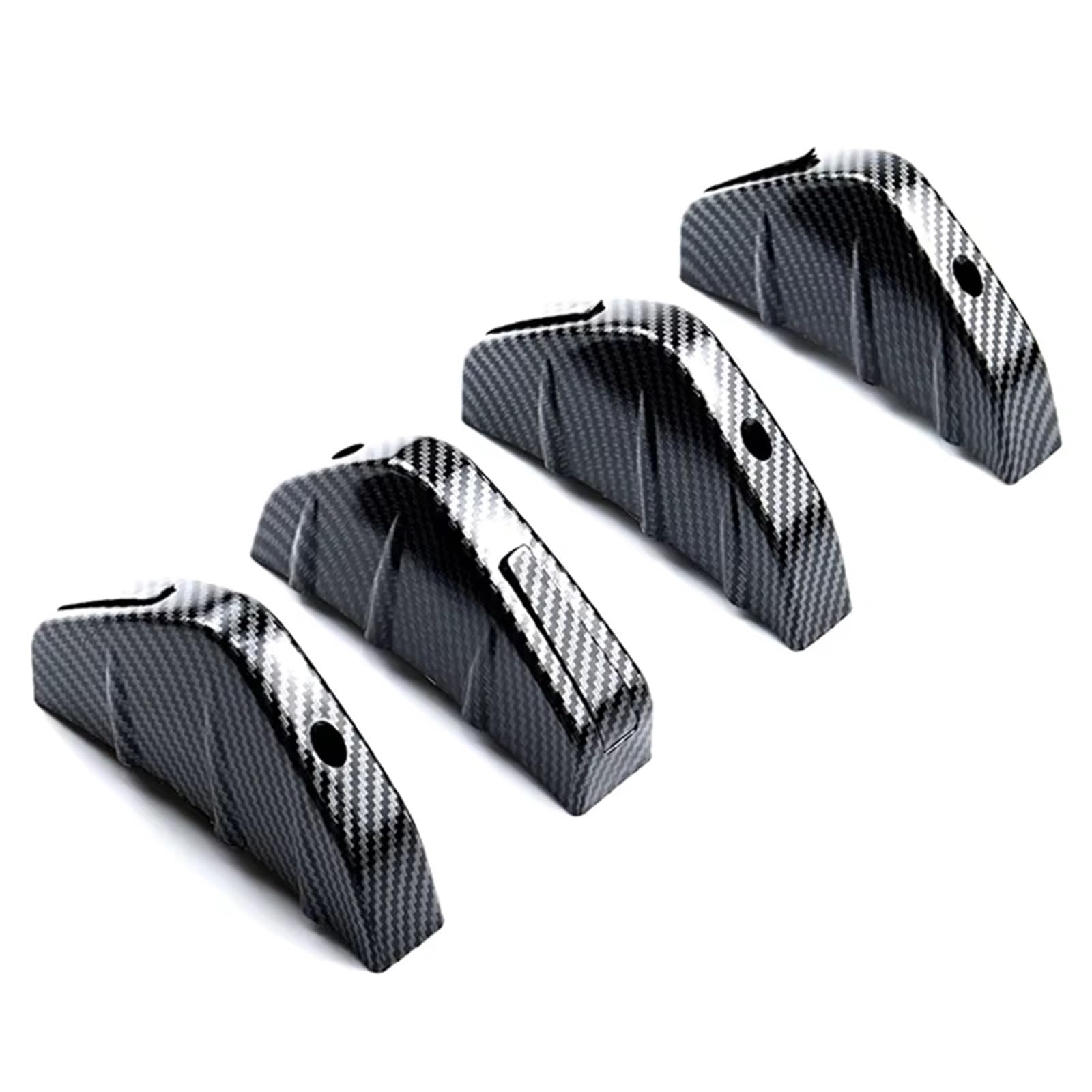 Auto Heckspoiler Wing 1Set Universal Auto Modifizierte Heckschürze Diffusor Spoiler Auto Heckschürze Diffusor Spoiler Anti-kollision Auto Styling Dekoration Zubehör(Type 4) von AcarKing