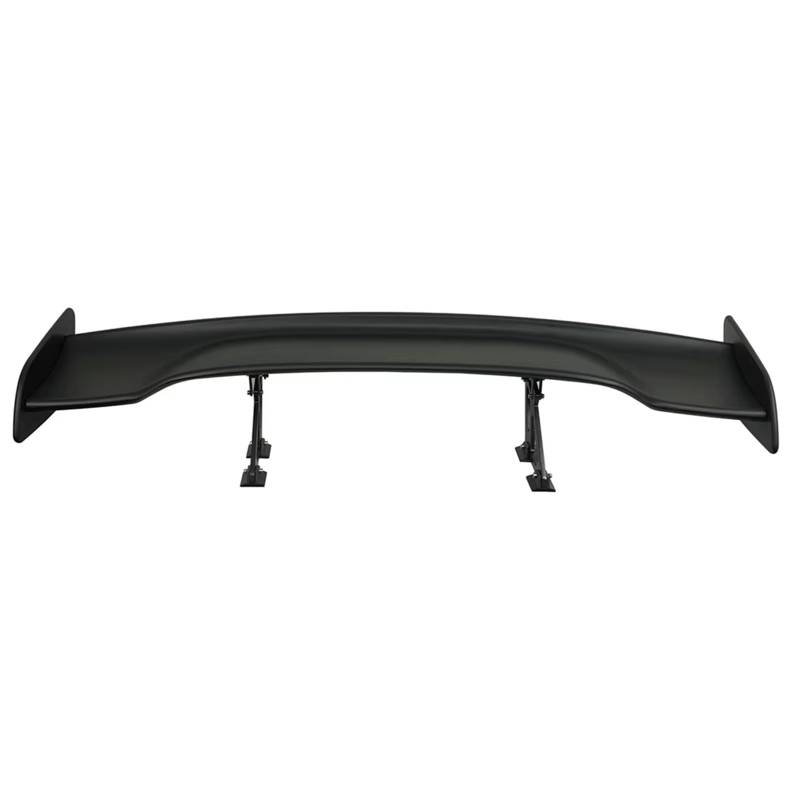 Auto Heckspoiler Wing Universeller Schwarzer Großer Schwanz Für Flügelspoiler Außenmodifikation Hoher Fußschwanz Für Flügel Hohe Halterung Befestigt Für Flügel 145 Cm Kollisionsstoßstange(Matte black) von AcarKing