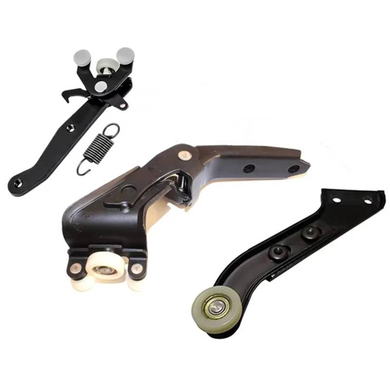 Auto Seite Schiebetüren Rollen Kompatibel Mit VW Für Transporter T5 2003–3016 Auto Rechts Schiebetür Roller Arm Guide Runner Mount Set 7H0843436B 7H0843398H 7H0843336D von AcarKing