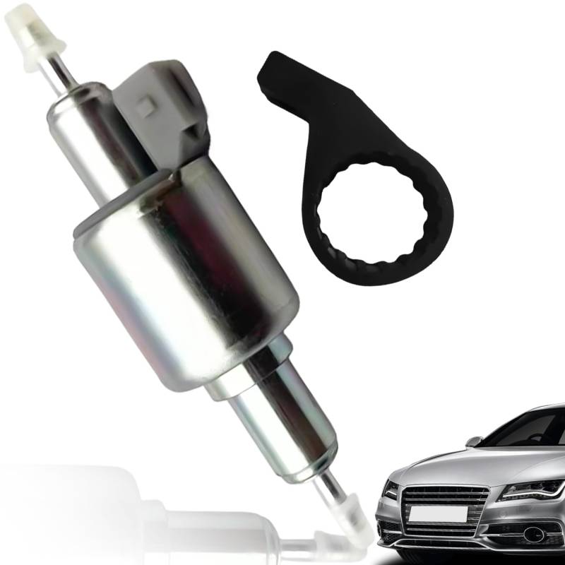 Acboor Dosierpumpe Standheizung, 12V Universelle Auto Luftheizung Öl Kraftstoffpumpe, 22 ML Standheizung Pumpe, Diesel Heizungspumpe Dosierpumpe Standheizung Passend für 5KW Webasto Eberspacher von Acboor