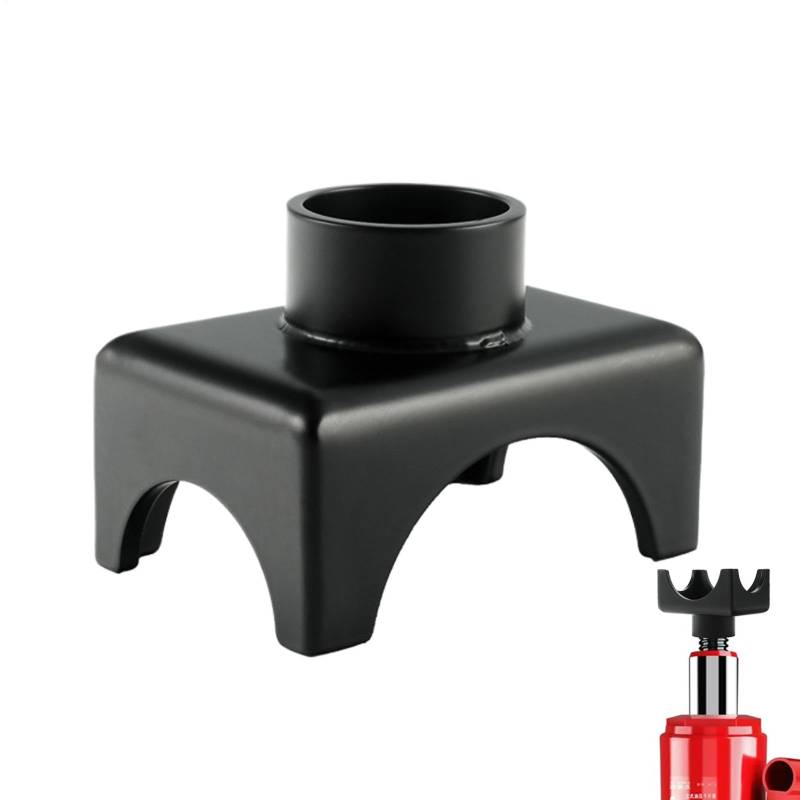 Aceirropy Flaschenheber-Achsenadapter, Flaschenheber-Achsen-Satteladapter | Bottle Jack Stahlsatteladapter,Axle Tube Automotive Supplies Safe Jack Zubehör für Wagenheber von Aceirropy