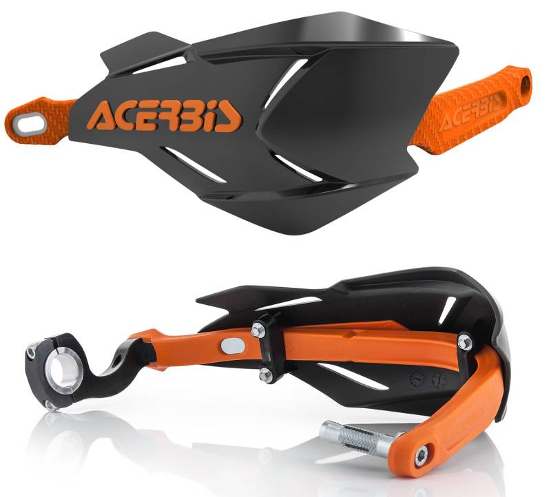 Acerbis Unisex Paramano X-factory Nero/Arancio X Factory Handschutz, Schwarz/Orange, Default EU von Acerbis