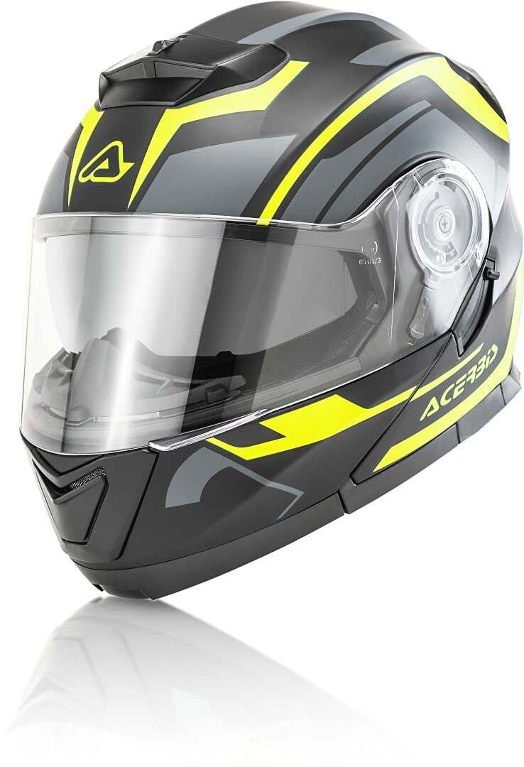 ACERBIS CASCO SEREL NERO/GIALLO FLUO XL von Acerbis