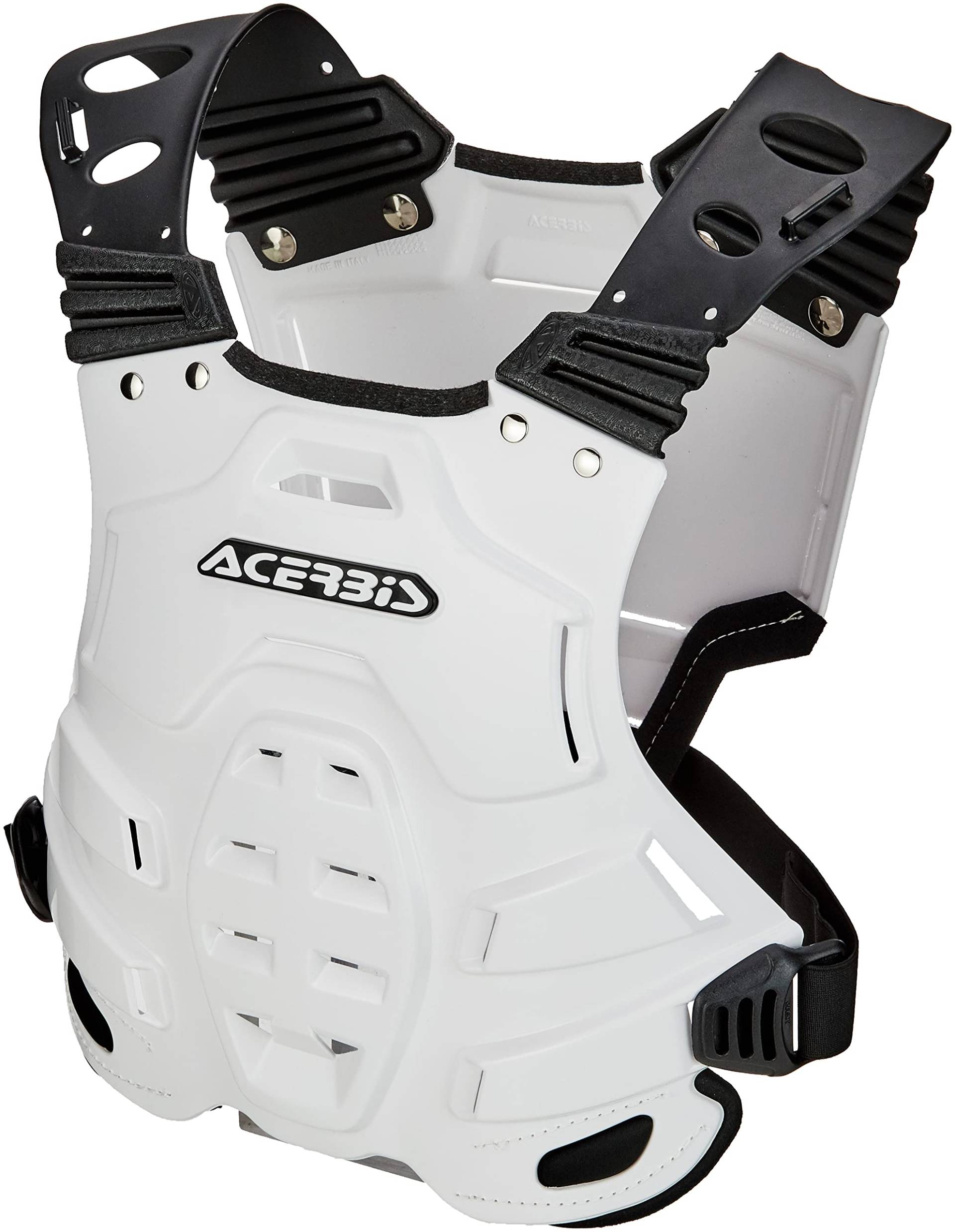 Acerbis Herren Profile Chest Protector Roost Deflektoren Profil, Einheitsgröße EU, Weiß von Acerbis