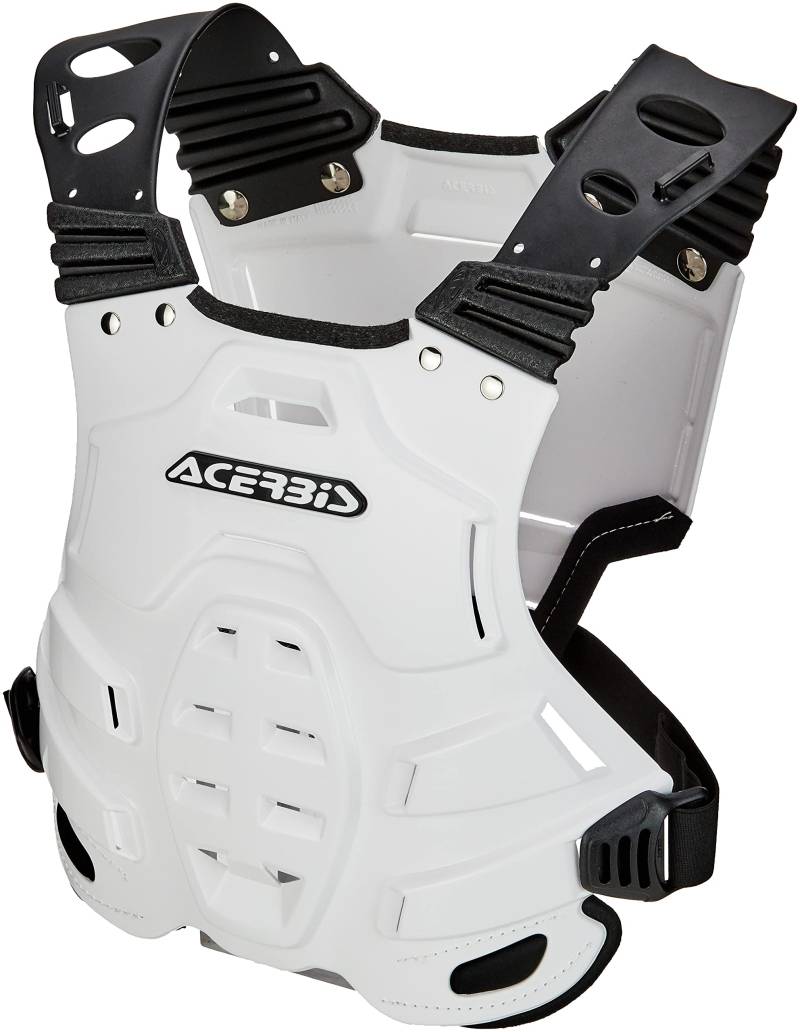 Acerbis Herren Profile Chest Protector Roost Deflektoren Profil, Einheitsgröße EU, Weiß von Acerbis