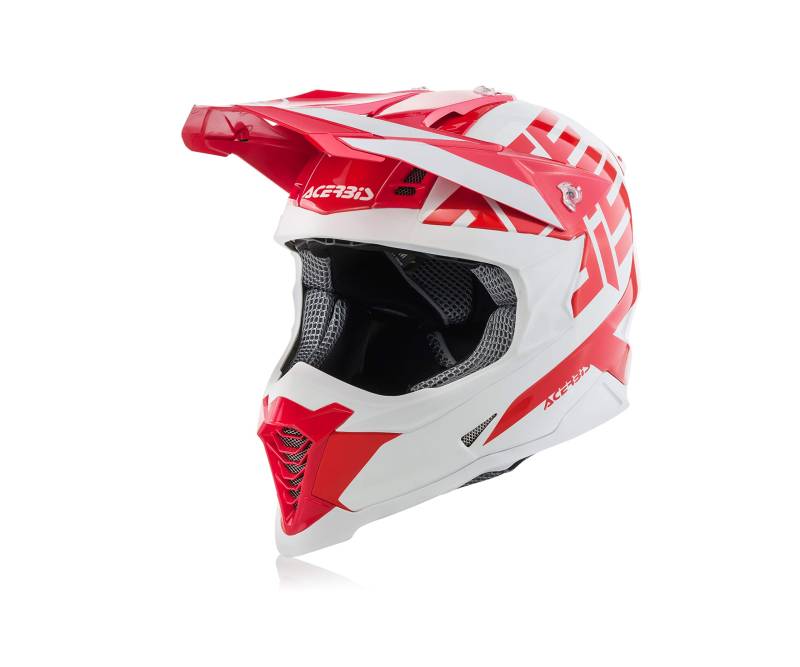 Acerbis Helm Impact X-Racer VTR rot/weiß XXL von Acerbis