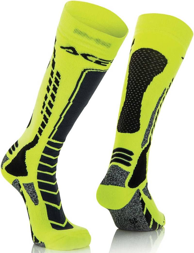 Acerbis 248718357 116 Socke Mx Pro L XL, schwarz/gelb, L/XL von Acerbis