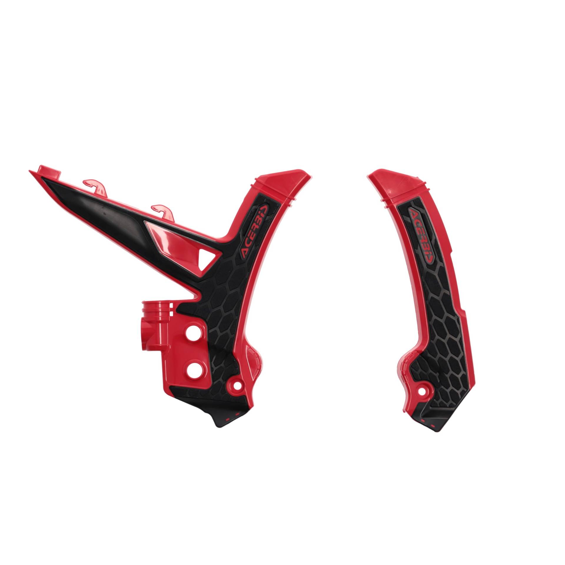 Acerbis 2984761018 X-Grip Rahmenschutz, Rot/Schwarz von Acerbis