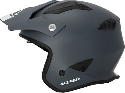 Acerbis Aria Solid, Jethelm - Matt Dunkelgrau/Weiß - XS von Acerbis