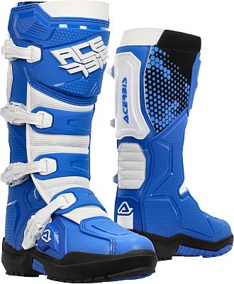 Acerbis Artiglio, Stiefel - Blau/Weiß - 42 EU von Acerbis