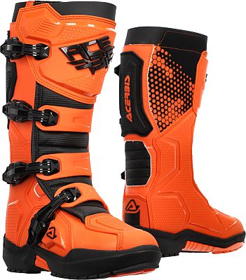 Acerbis Artiglio, Stiefel - Neon-Orange/Schwarz - 40 EU von Acerbis