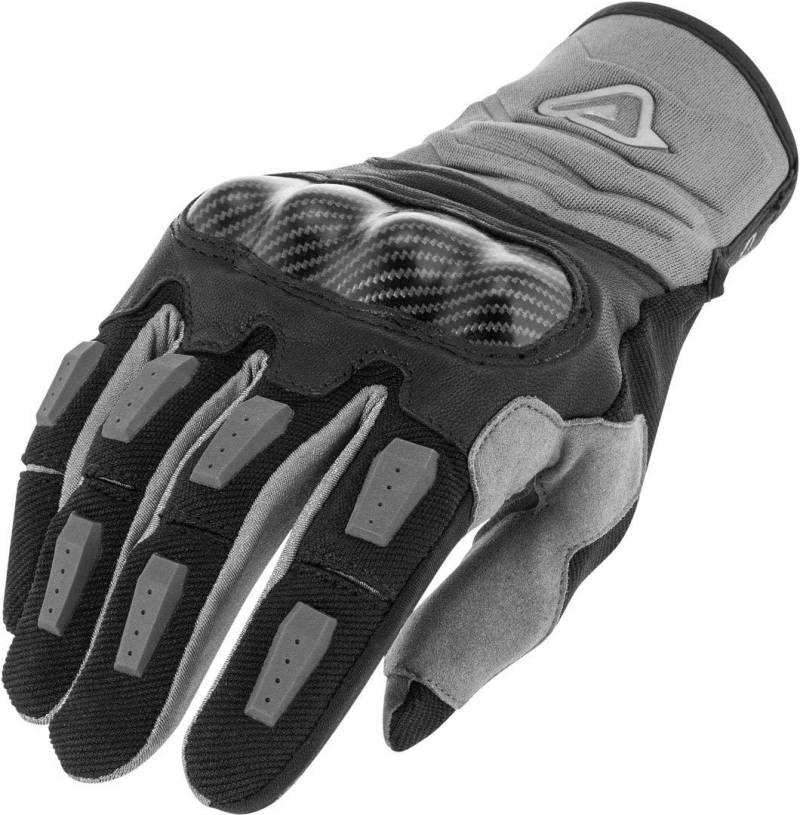 Acerbis Carbon G 3.0 Motorradhandschuhe schwarz/grau, XL von Acerbis