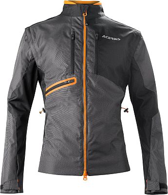 Acerbis Enduro-One, Textiljacke - Schwarz/Neon-Orange - XXL von Acerbis