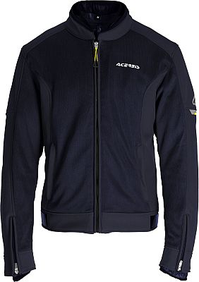 Acerbis Gordon, Textiljacke wasserdicht - Dunkelblau/Gelb - XL von Acerbis