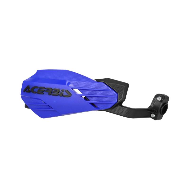 Acerbis Handprotektoren Moto-X mit Aluminiumkern Hanschalen Handguard Handschutz Enduro MX (Blau-schwarz) von Acerbis