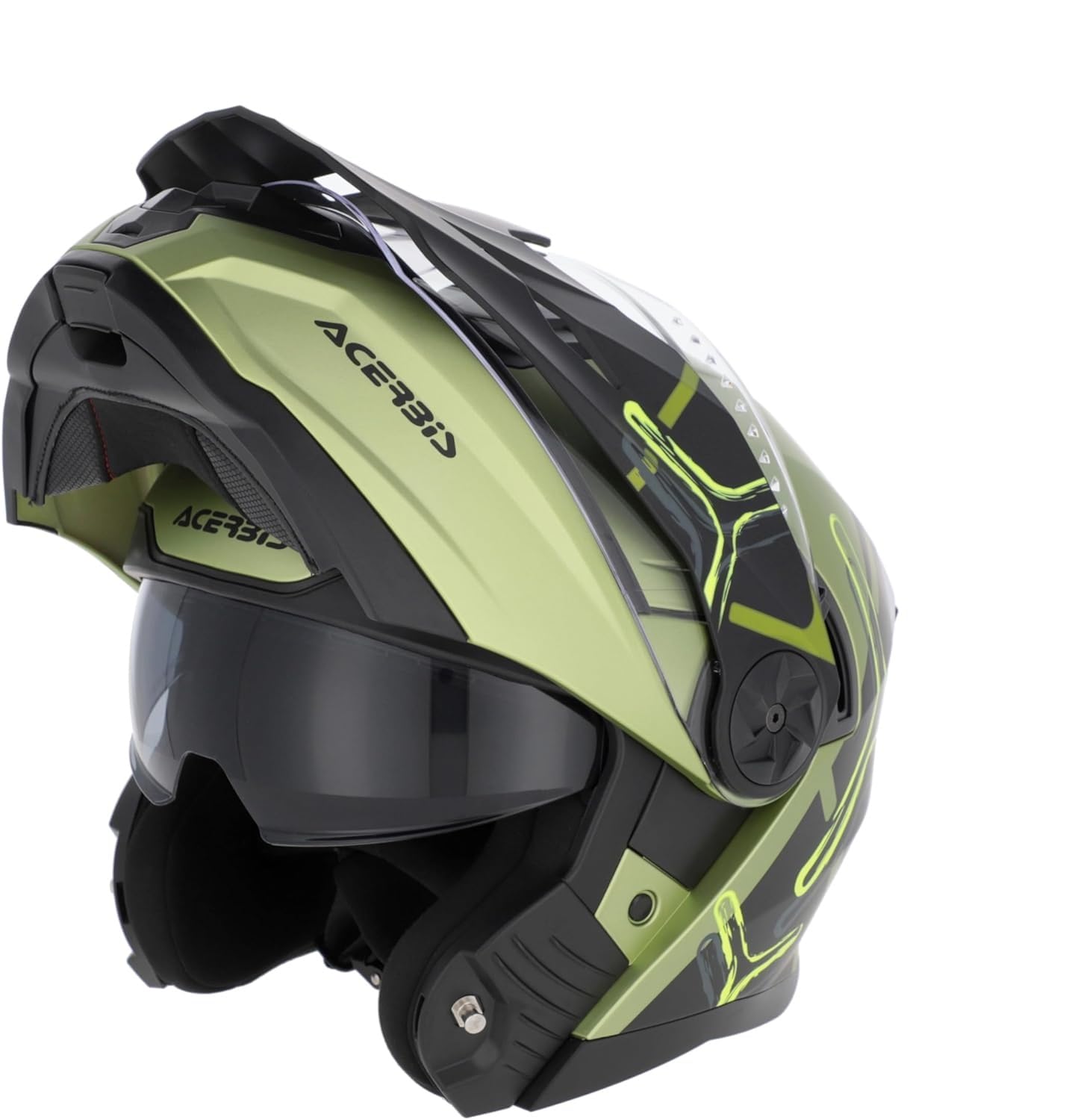 Acerbis Helm Modular Rider Graphic 2206 ACERBIS Touring Dual Road Motorrad (L) von Acerbis