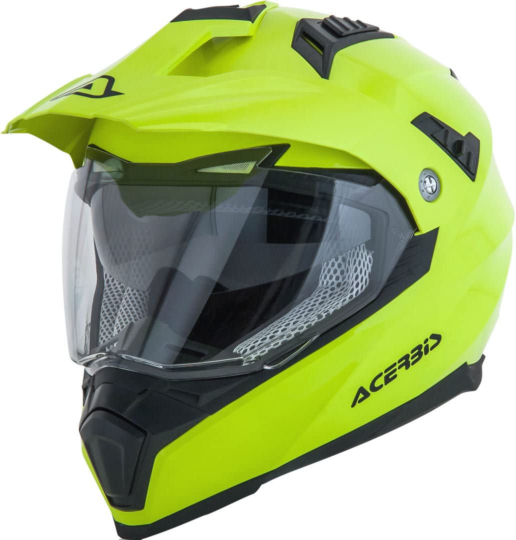 Acerbis Herren Flip Helm, Gelb, M von Acerbis