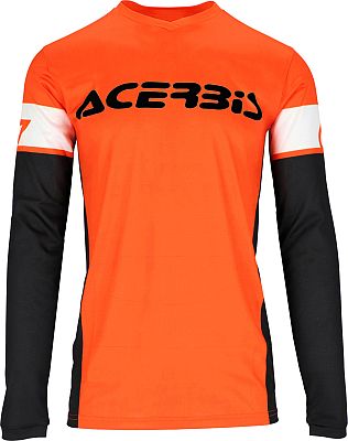 Acerbis J-Track Inc. 2.0, Trikot - Orange/Schwarz/Weiß - M von Acerbis