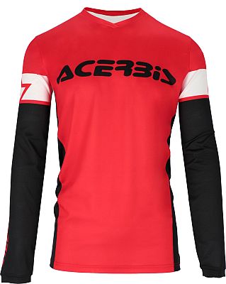 Acerbis J-Track Inc. 2.0, Trikot - Rot/Schwarz/Weiß - L von Acerbis