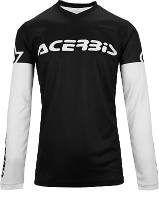 Acerbis J-Track Inc. 2.0, Trikot - Schwarz/Weiß - M von Acerbis