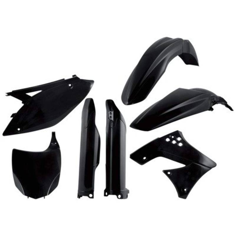 Acerbis Komplettes Kunststoff-Set, schwarz, passend für: Kawasaki KX250F 2009–2012 von Acerbis