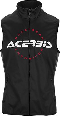 Acerbis Linear, Weste - Schwarz/Weiß/Rot - XXL von Acerbis