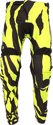 Acerbis Linear Lombok, Textilhose - Schwarz/Neon-Gelb - 34 von Acerbis