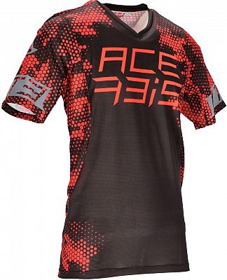 Acerbis MTB Drakaris, Trikot kurzärmelig - Schwarz/Rot - XXL von Acerbis