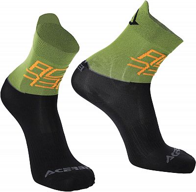 Acerbis MTB Light, Socken - Grün/Schwarz/Orange - XXL von Acerbis