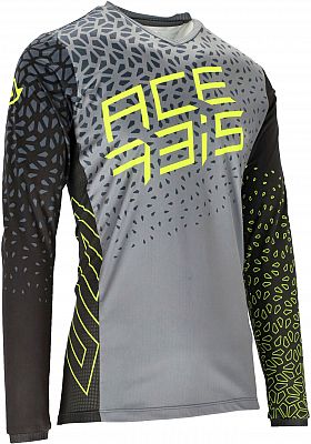 Acerbis MTB Winterfell, Trikot - Grau/Schwarz/Gelb - 3XL von Acerbis