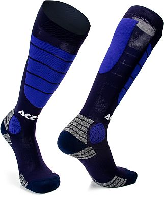 Acerbis MX Impact, Socken lang - Blau - XXL von Acerbis