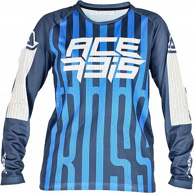 Acerbis MX J-Windy Five S23, Trikot Kinder - Dunkelblau/Blau - XXL von Acerbis