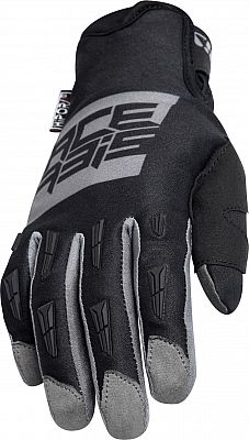 Acerbis MX WP Homologated, Handschuhe wasserdicht - Grau/Schwarz - M von Acerbis