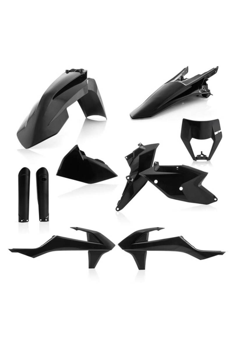 Acerbis Plastik-Kit Full-Kit Schwarz von Acerbis