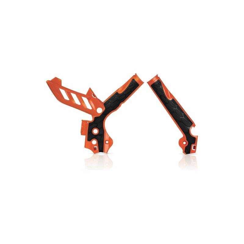 Acerbis Rahmenschutz X-Grip Orange von Acerbis