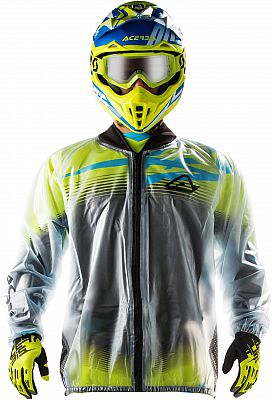 Acerbis Rain Pro Clear 3.0, Regenjacke - Klar - 3XL von Acerbis