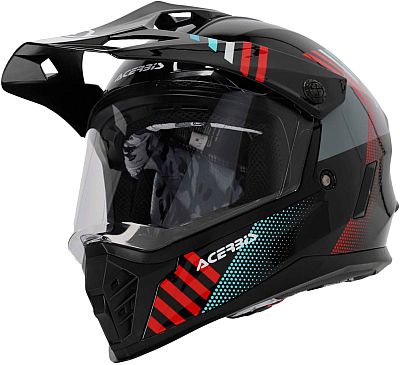 Acerbis Rider Junior, Endurohelm Kinder - Schwarz/Rot/Grau - T54 von Acerbis